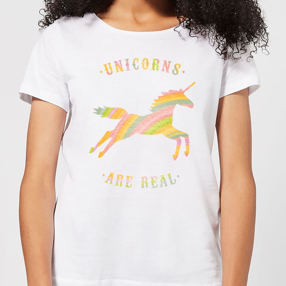 Florent Bodart Unicorns Are Real Women's T-Shirt - White
