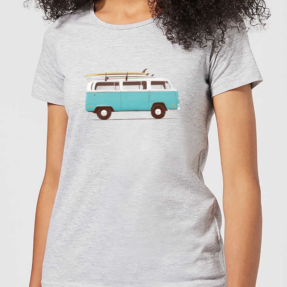 Florent Bodart Blue Van Women's T-Shirt - Grey