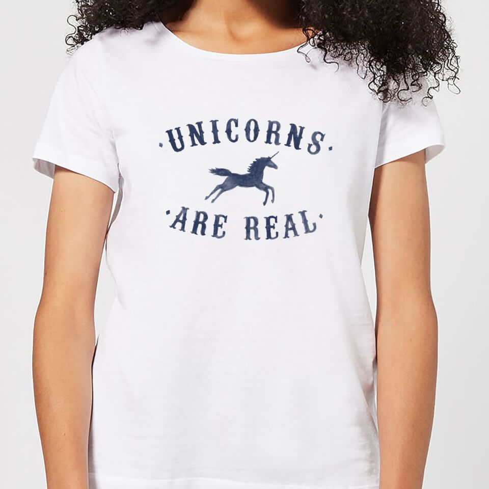 Florent Bodart Unicorns Are Real Women's T-Shirt - White