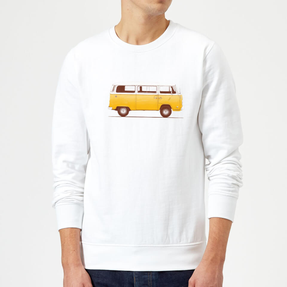 Florent Bodart Yellow Van Sweatshirt - White