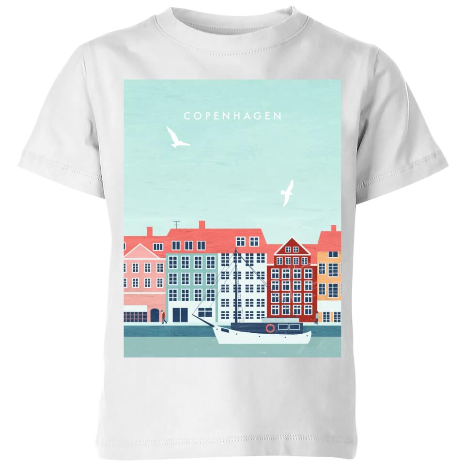 Copenhagen Kids' T-Shirt - White