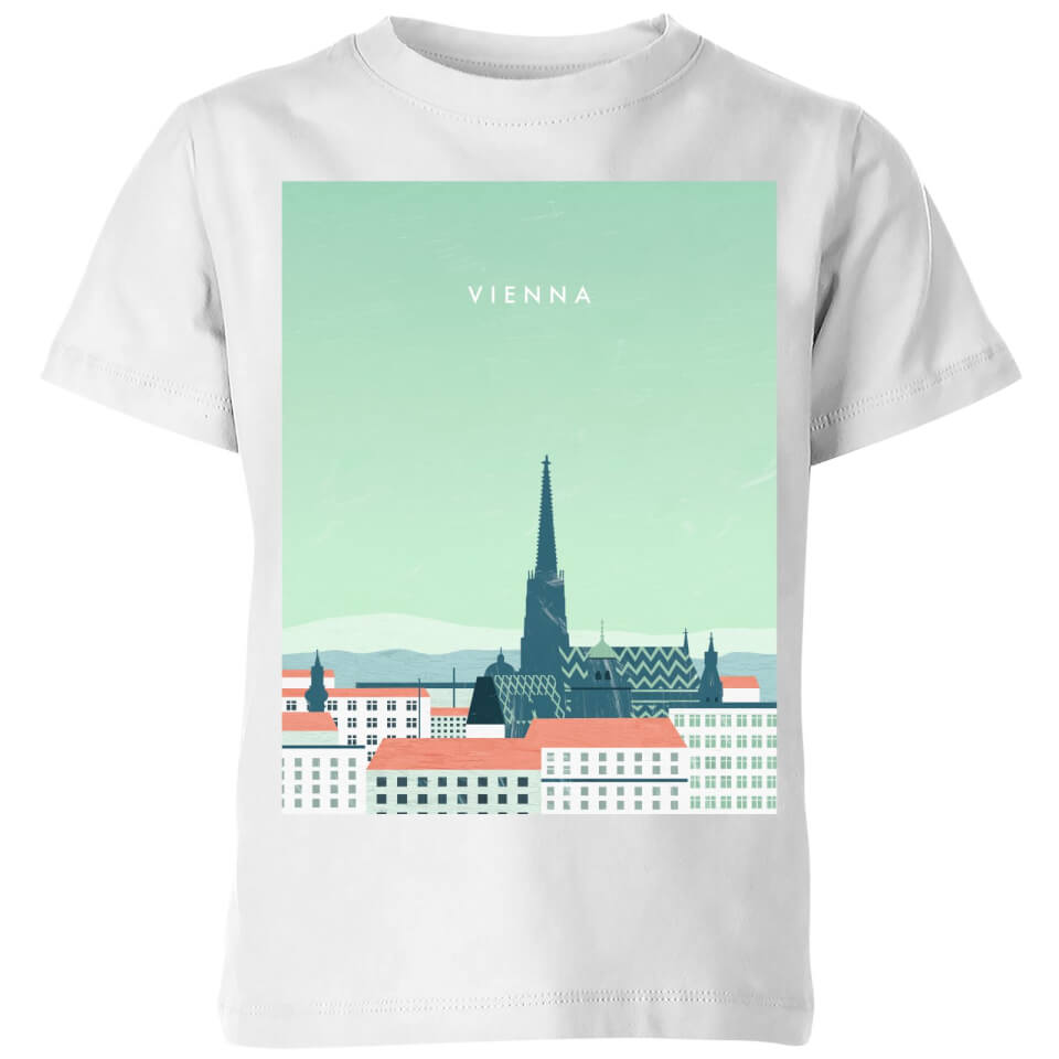 Vienna Kids' T-Shirt - White