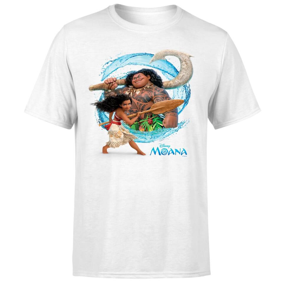 Disney Moana Wave Men's T-Shirt - White 3