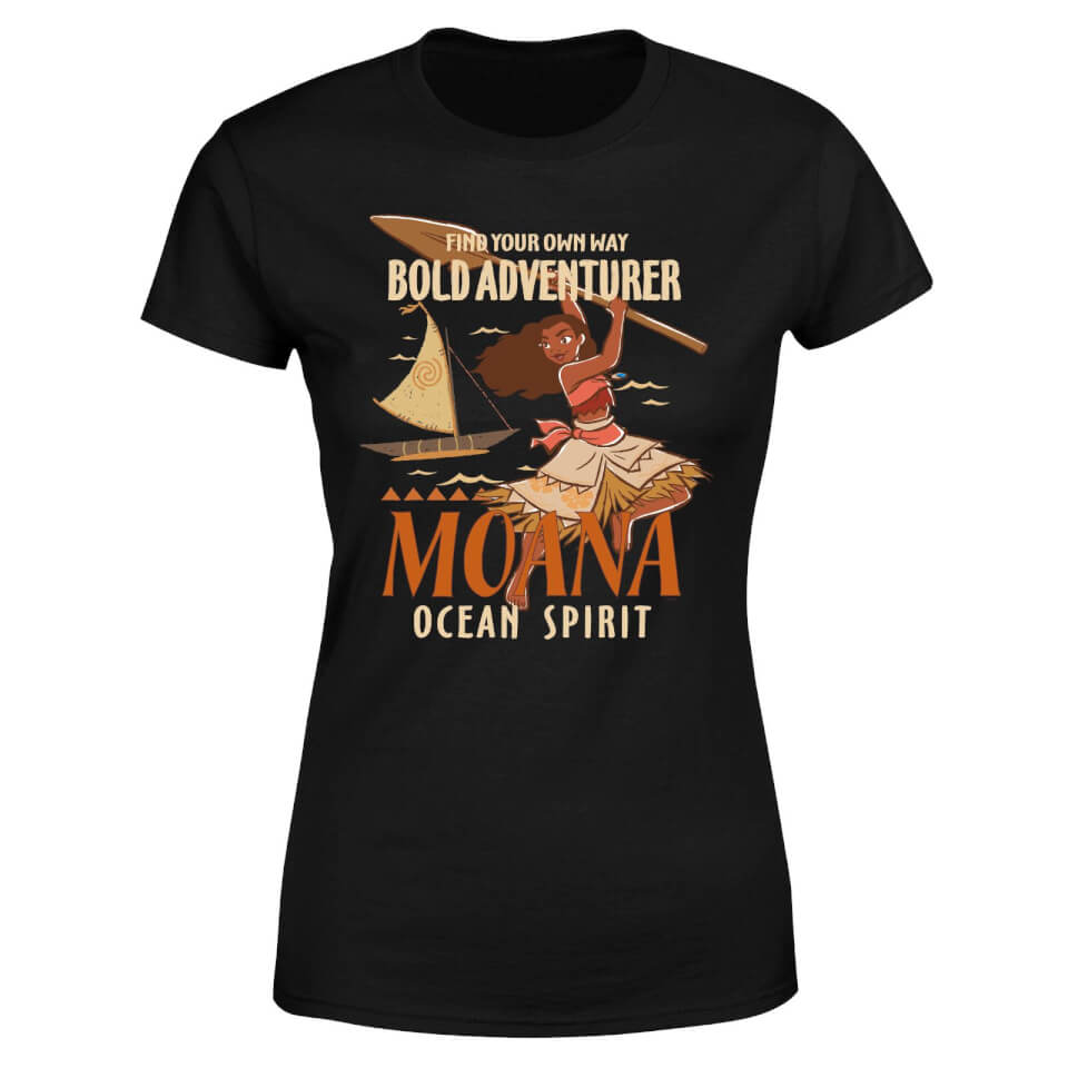 Moana Find Your Own Way Women's T-Shirt - Black 3