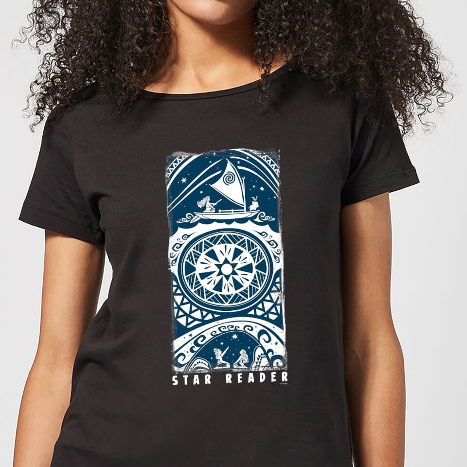 Moana Star Reader Women's T-Shirt - Black