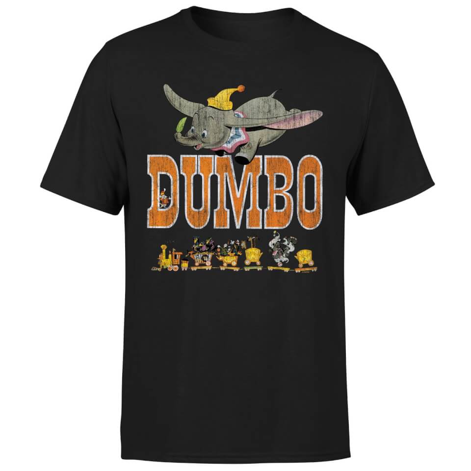 Disney Dumbo The One The Only Men's T-Shirt - Black 3