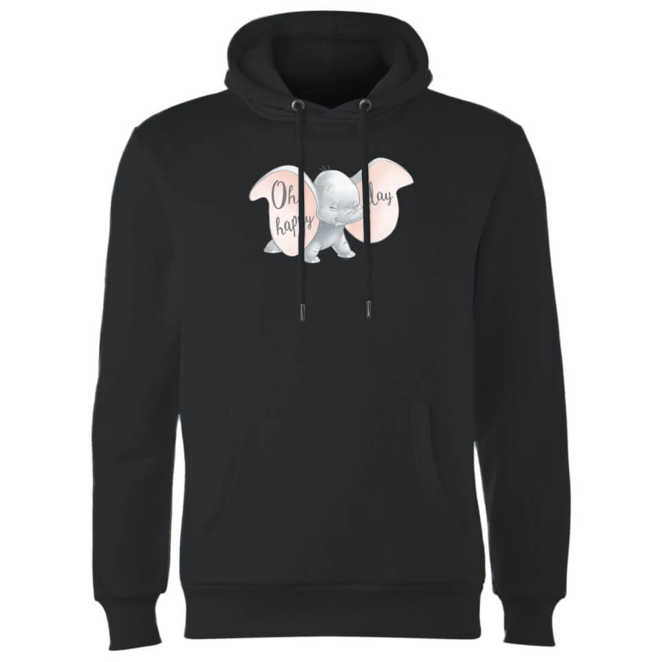 Dumbo Happy Day Hoodie - Black
