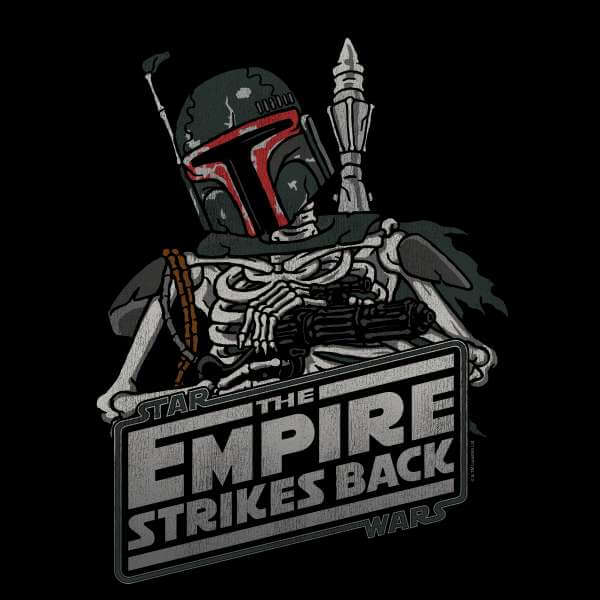 Star Wars Boba Fett Skeleton Sweatshirt - Black 0