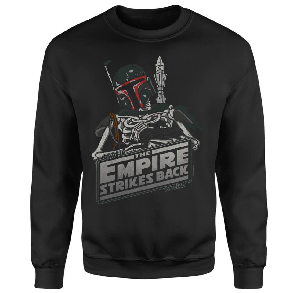 Star Wars Boba Fett Skeleton Sweatshirt - Black 2