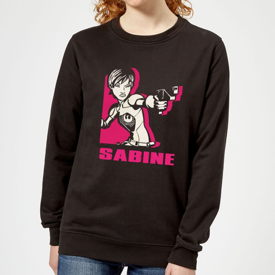 Star Wars Rebels Sabine Women's Sweatshirt - Black