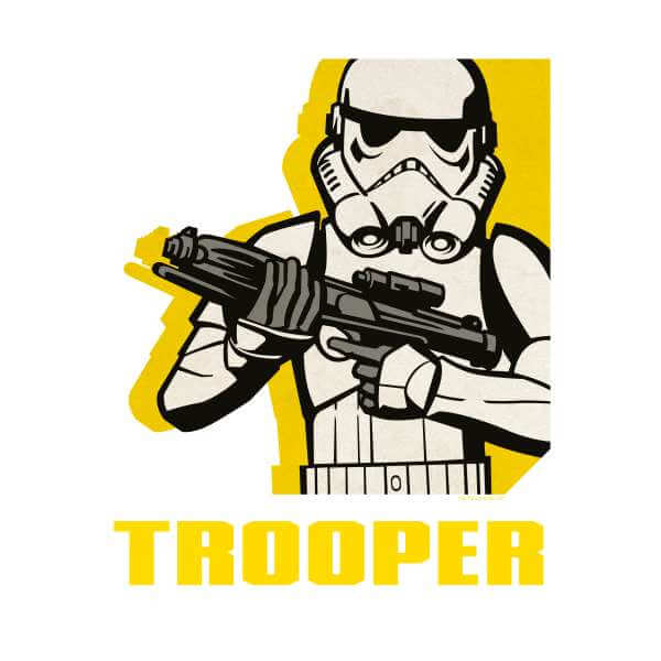 Star Wars Rebels Trooper Women's Sweatshirt - White 0