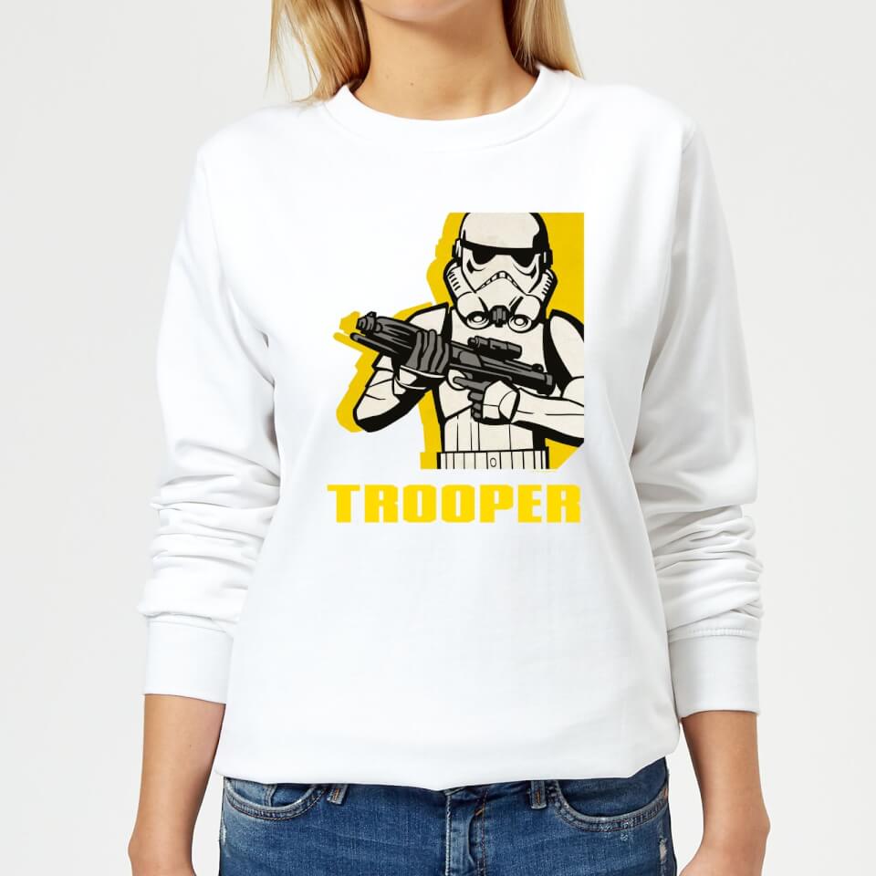 Star Wars Rebels Trooper Women's Sweatshirt - White