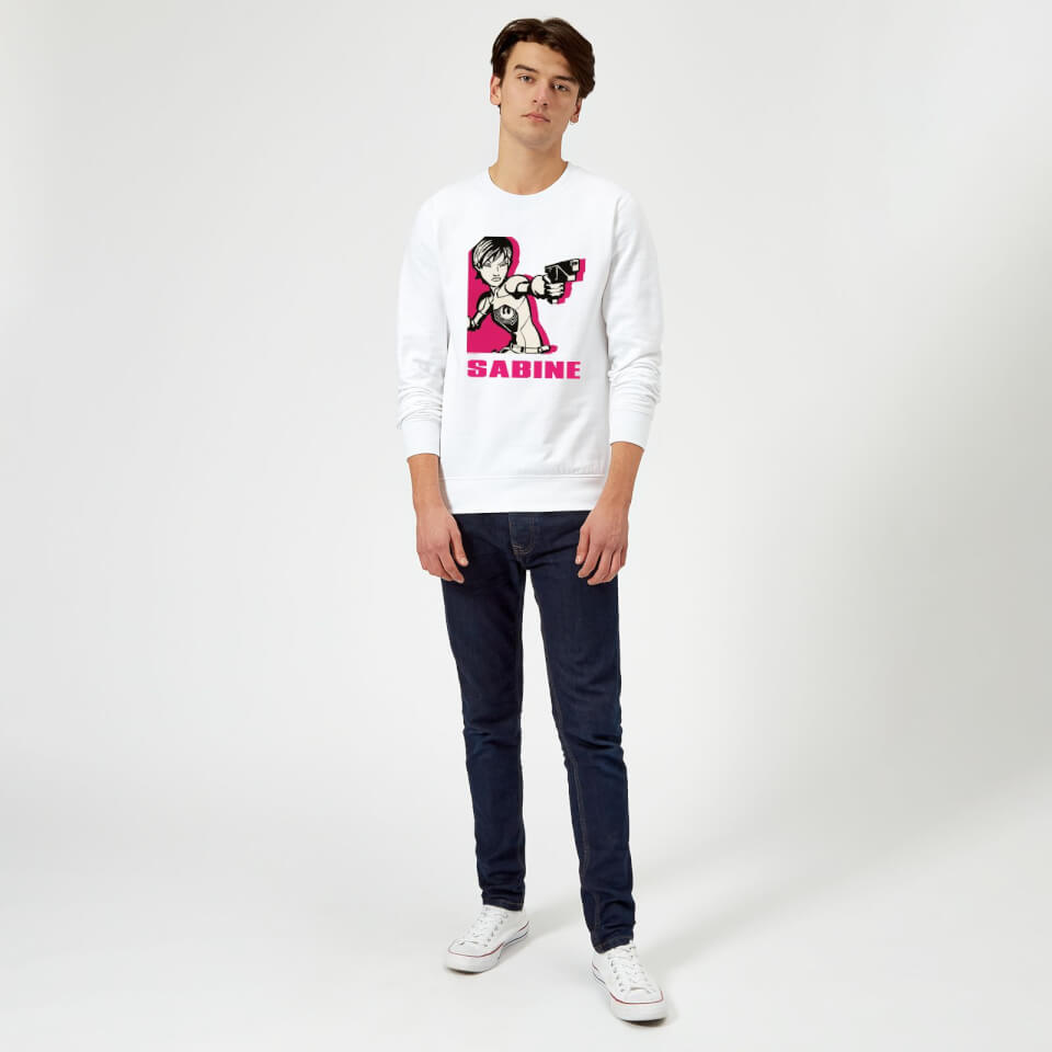 Star Wars Rebels Sabine Sweatshirt - White 1