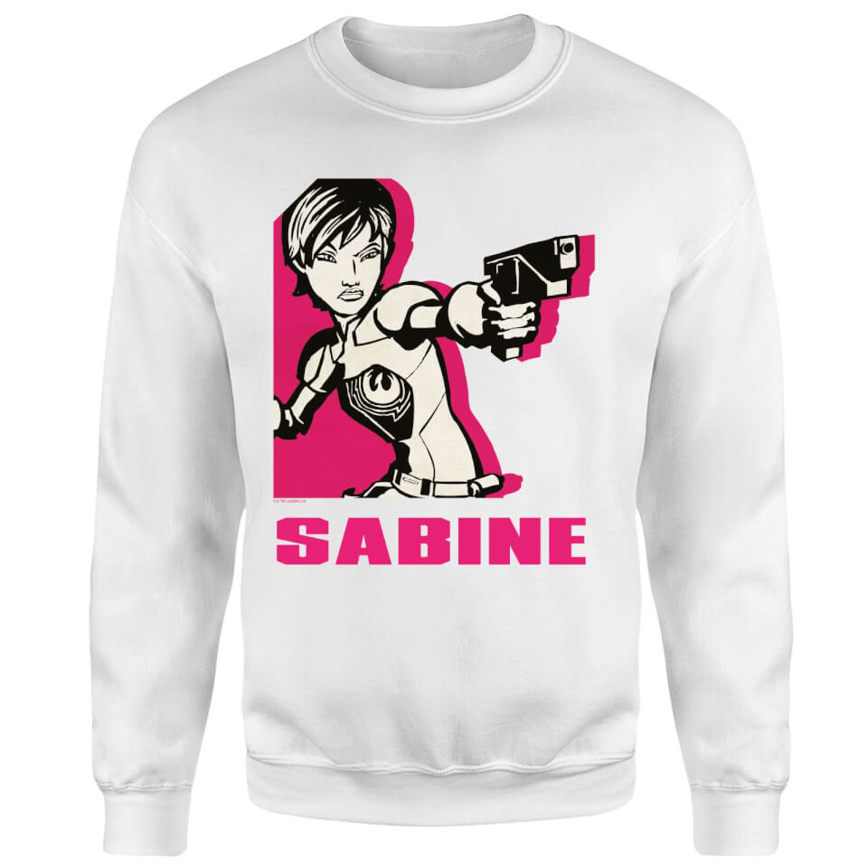 Star Wars Rebels Sabine Sweatshirt - White 2