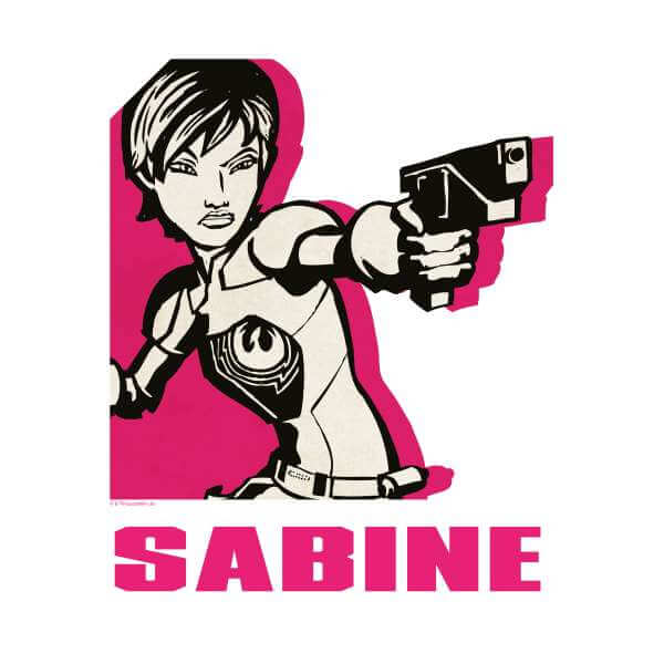 Star Wars Rebels Sabine Sweatshirt - White 0
