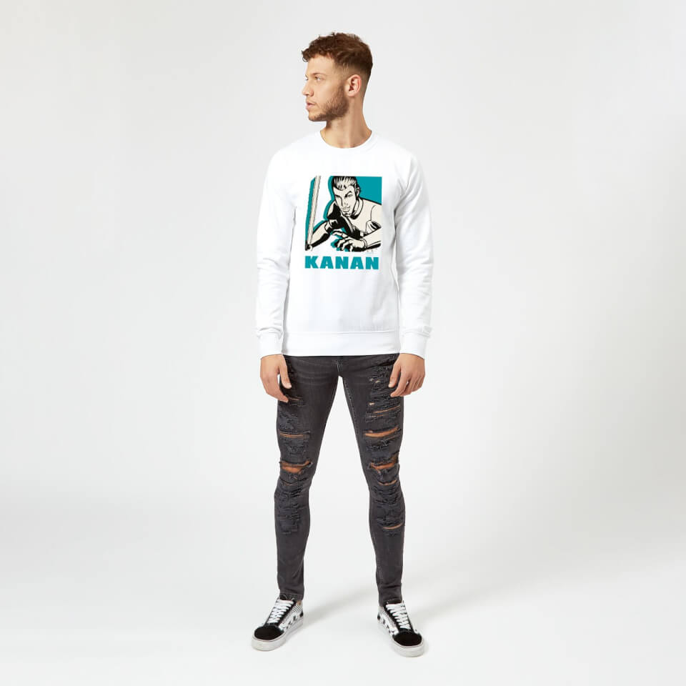 Star Wars Rebels Kanan Sweatshirt - White 1
