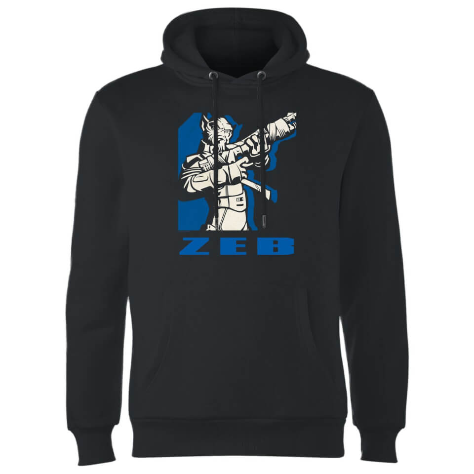 Star Wars Rebels Zeb Hoodie - Black