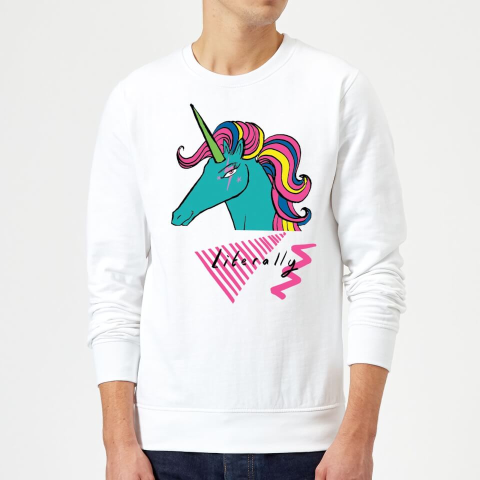 Rock On Ruby Literally Sweatshirt - White