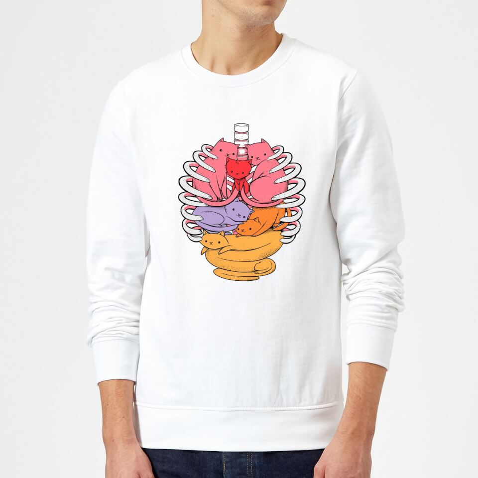 Tobias Fonseca Anotomicat Sweatshirt - White