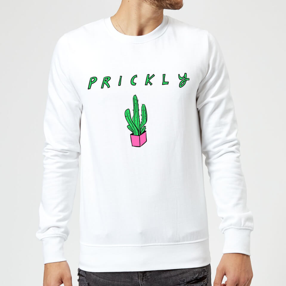 Rock On Ruby Prickly Sweatshirt - White