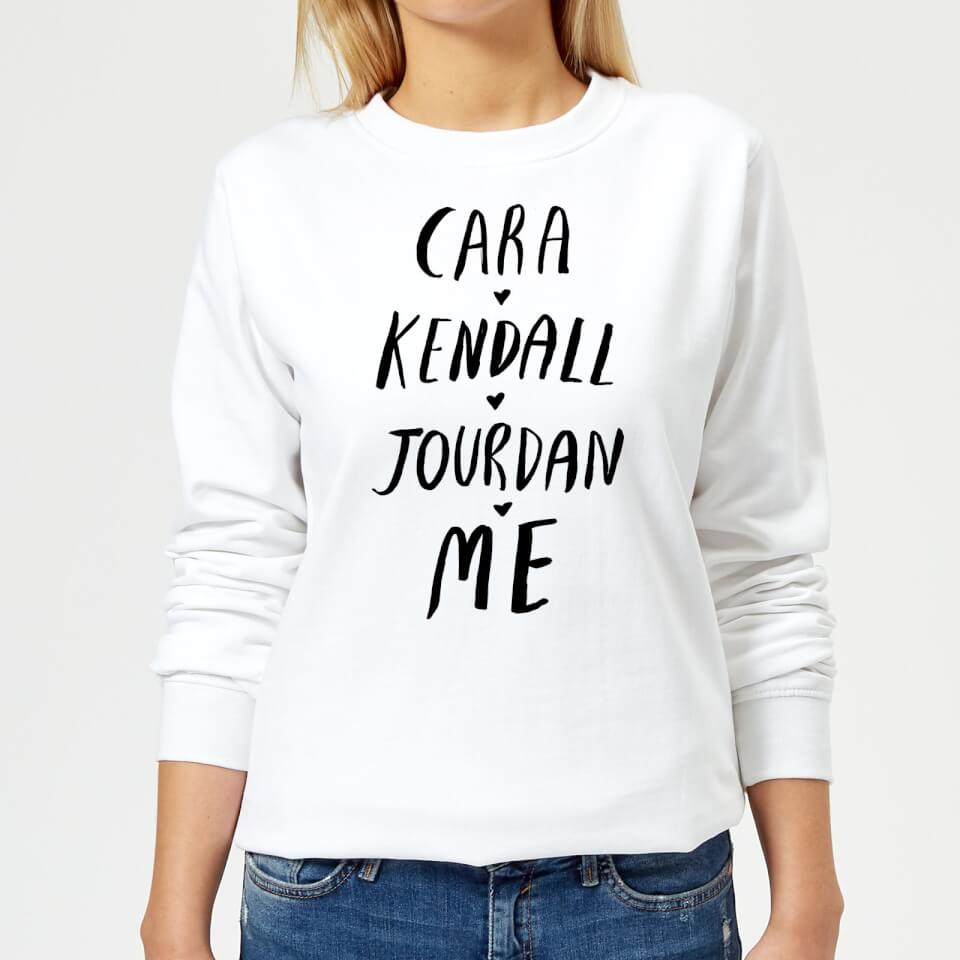 Rock On Ruby Cara Kendall Jourdan Me Women's Sweatshirt - White