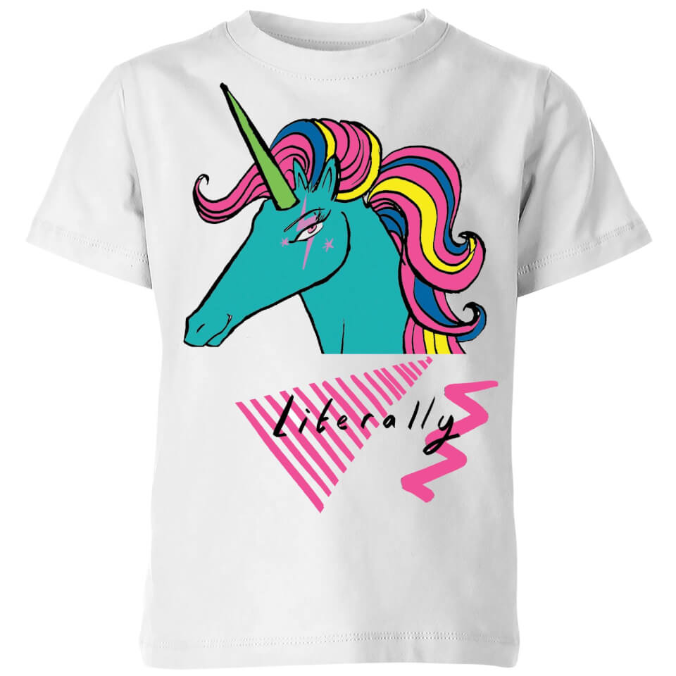 Rock On Ruby Literally Kids' T-Shirt - White
