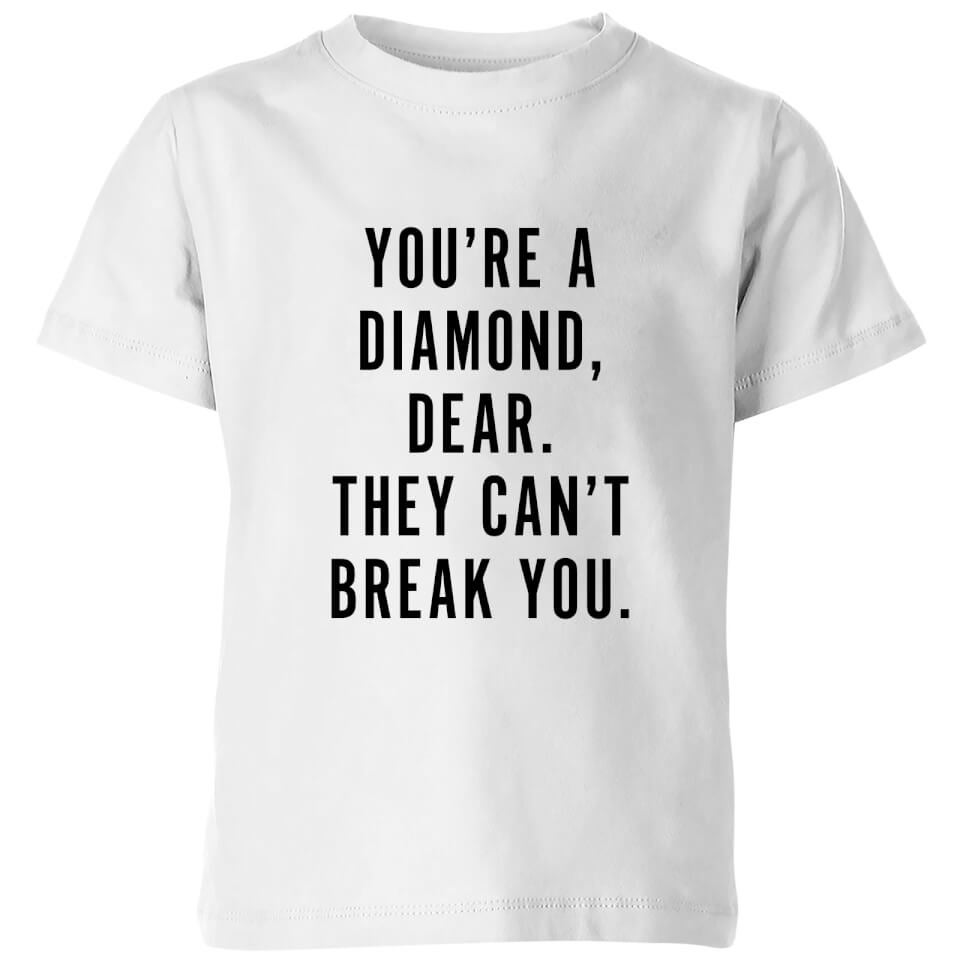PlanetA444 You're A Diamond Dear. Kids' T-Shirt - White