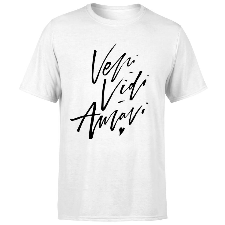 PlanetA444 Veni Vidi Amavi Men's T-Shirt - White