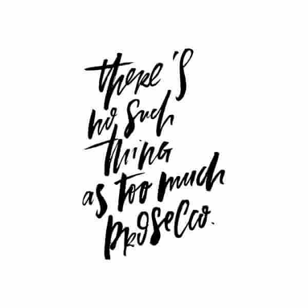 PlanetA444 There's No Such Thing As Too Much Prosecco Men's T-Shirt - White 0