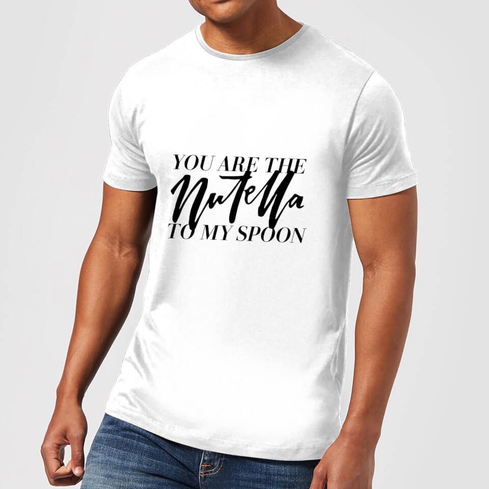 PlanetA444 You Are The Nutella To My Spoon Men's T-Shirt - White