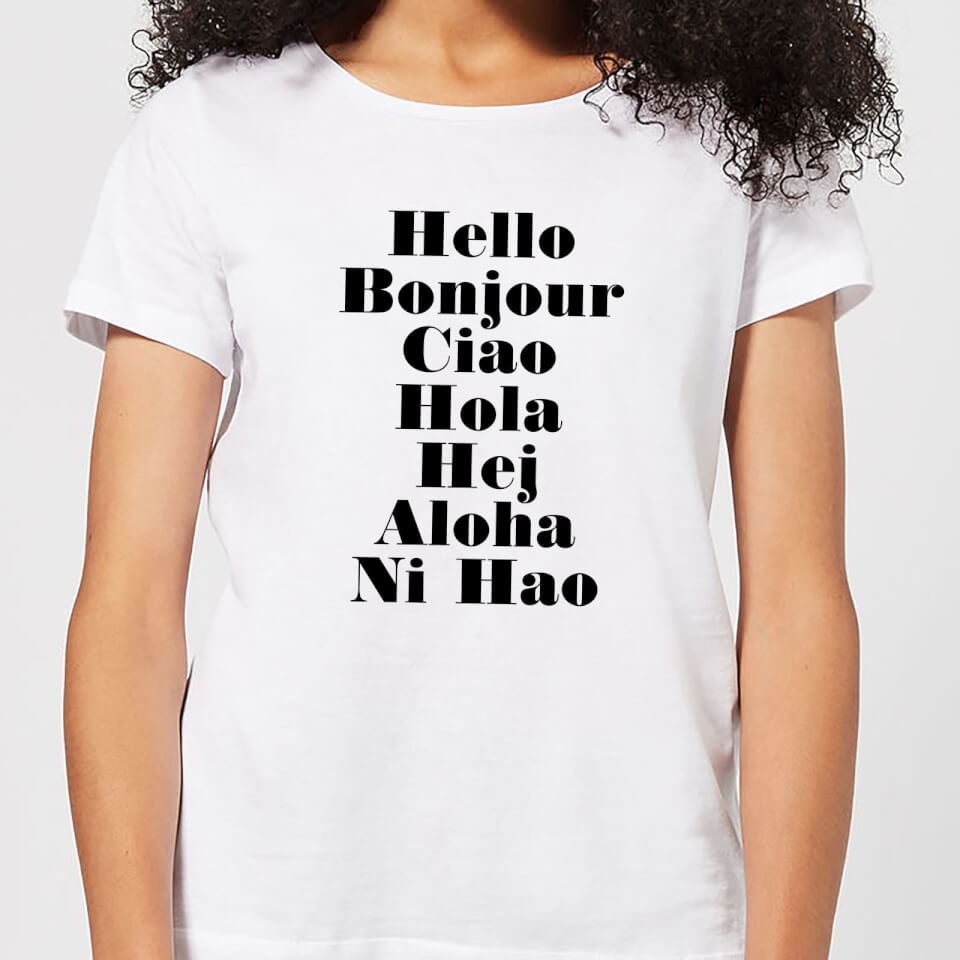 Hello Women's T-Shirt - White