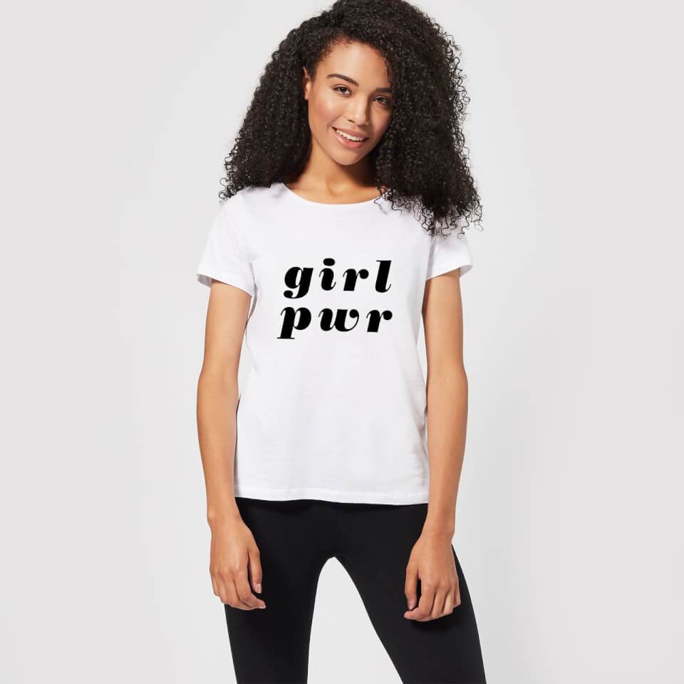 Girl Pwr Women's T-Shirt - White 1