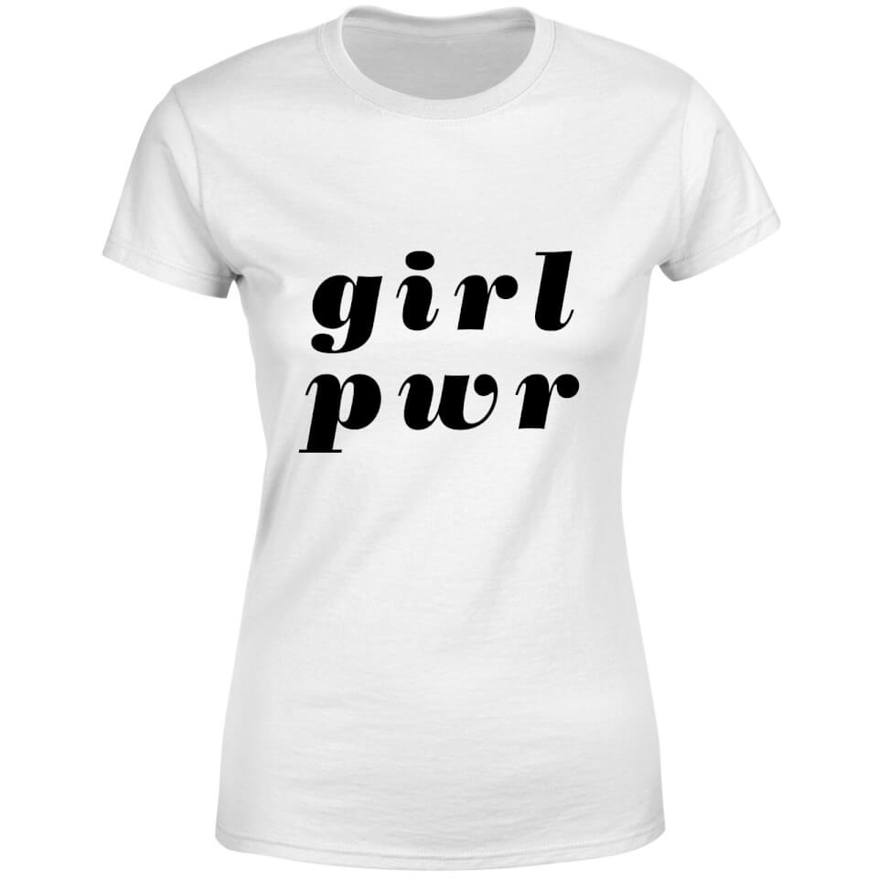 Girl Pwr Women's T-Shirt - White 3