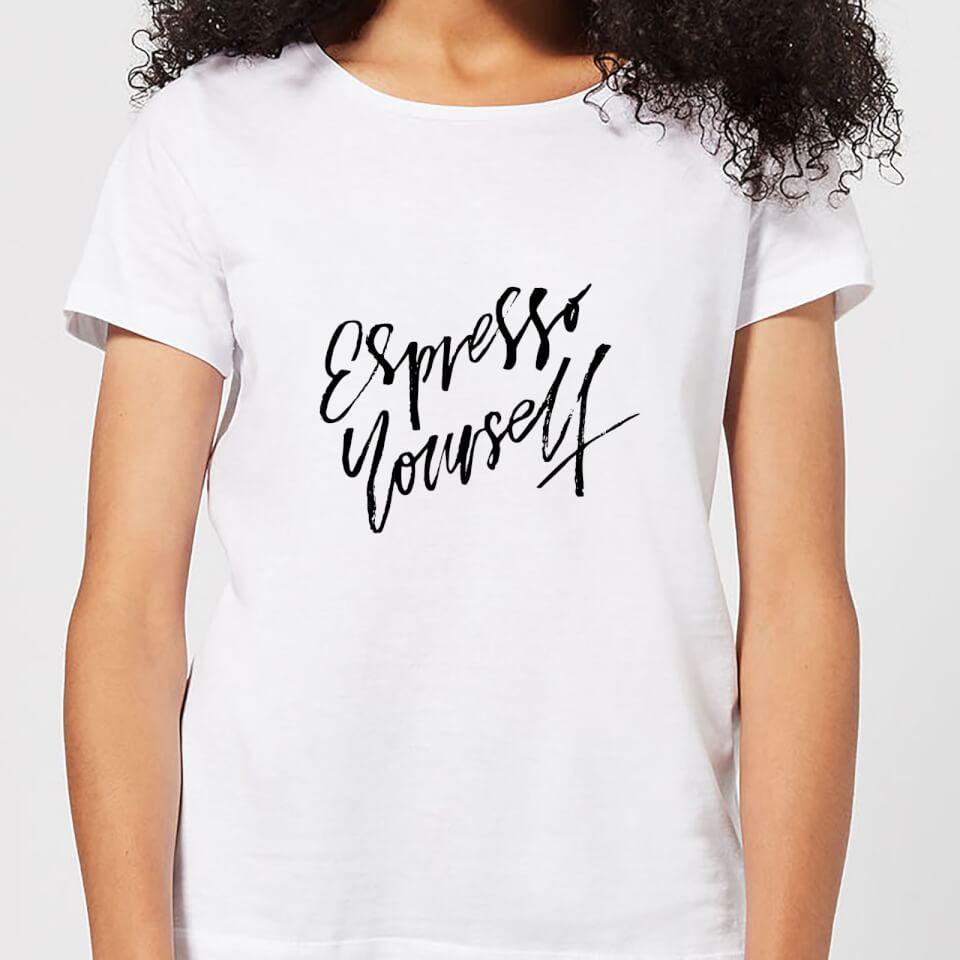 Espresso Yourself Women's T-Shirt - White