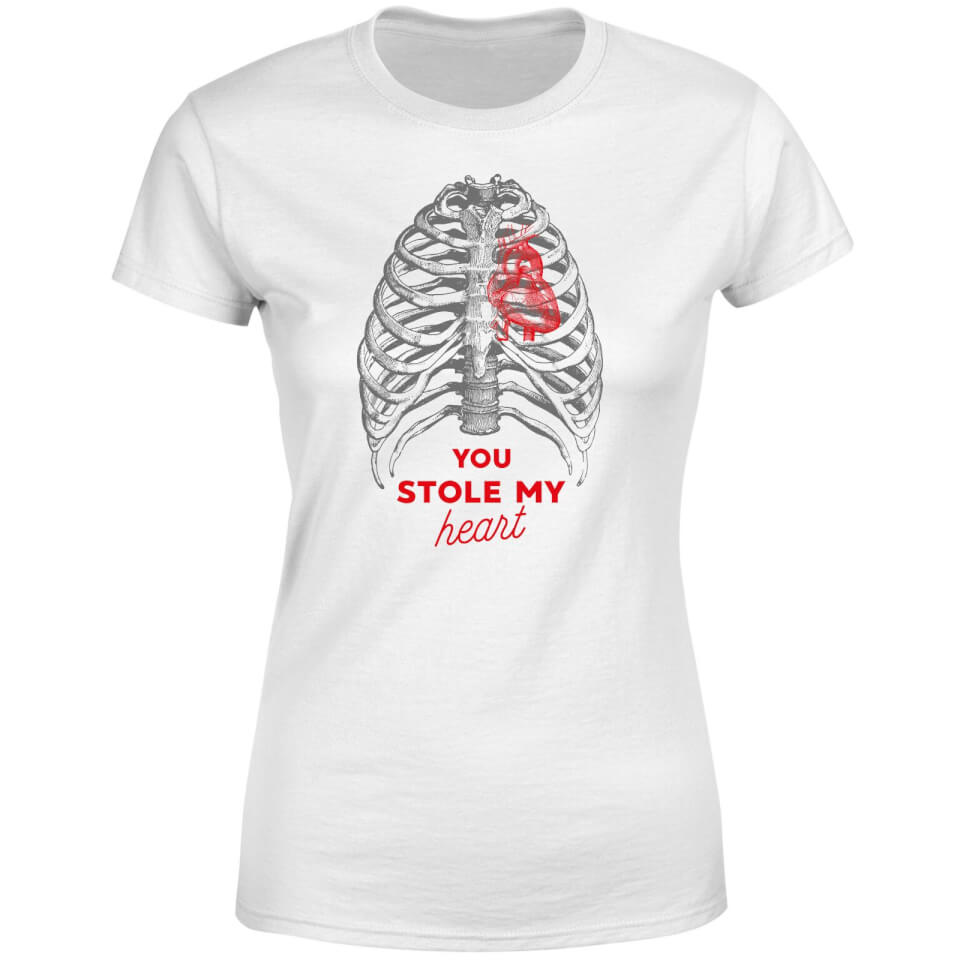 Halloween You Stole My Heart Women's T-Shirt - White