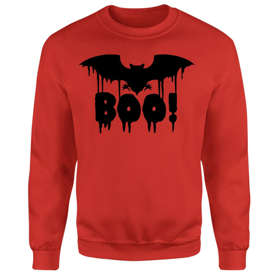 Boo Bat Sweatshirt - Red