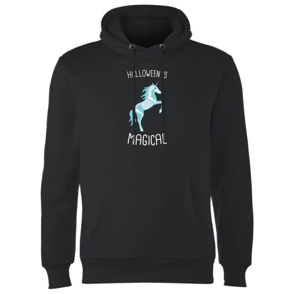 Unicorn Skeleton Hoodie - Black