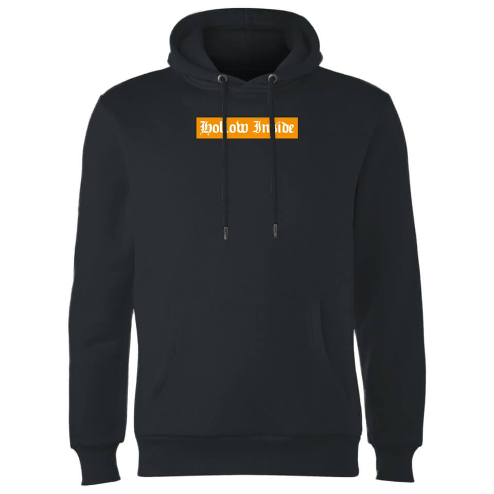 Hollow Inside Hoodie - Black