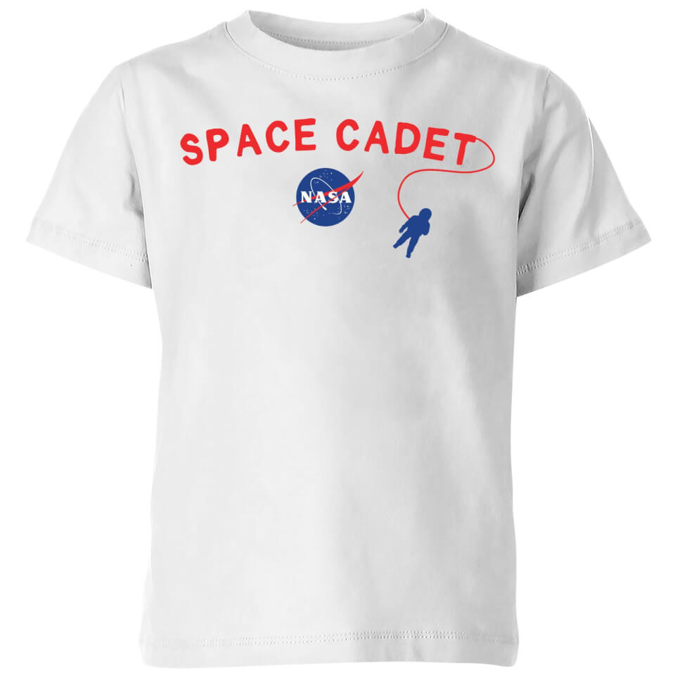 NASA Space Cadets Space Walk Kids' T-Shirt - White