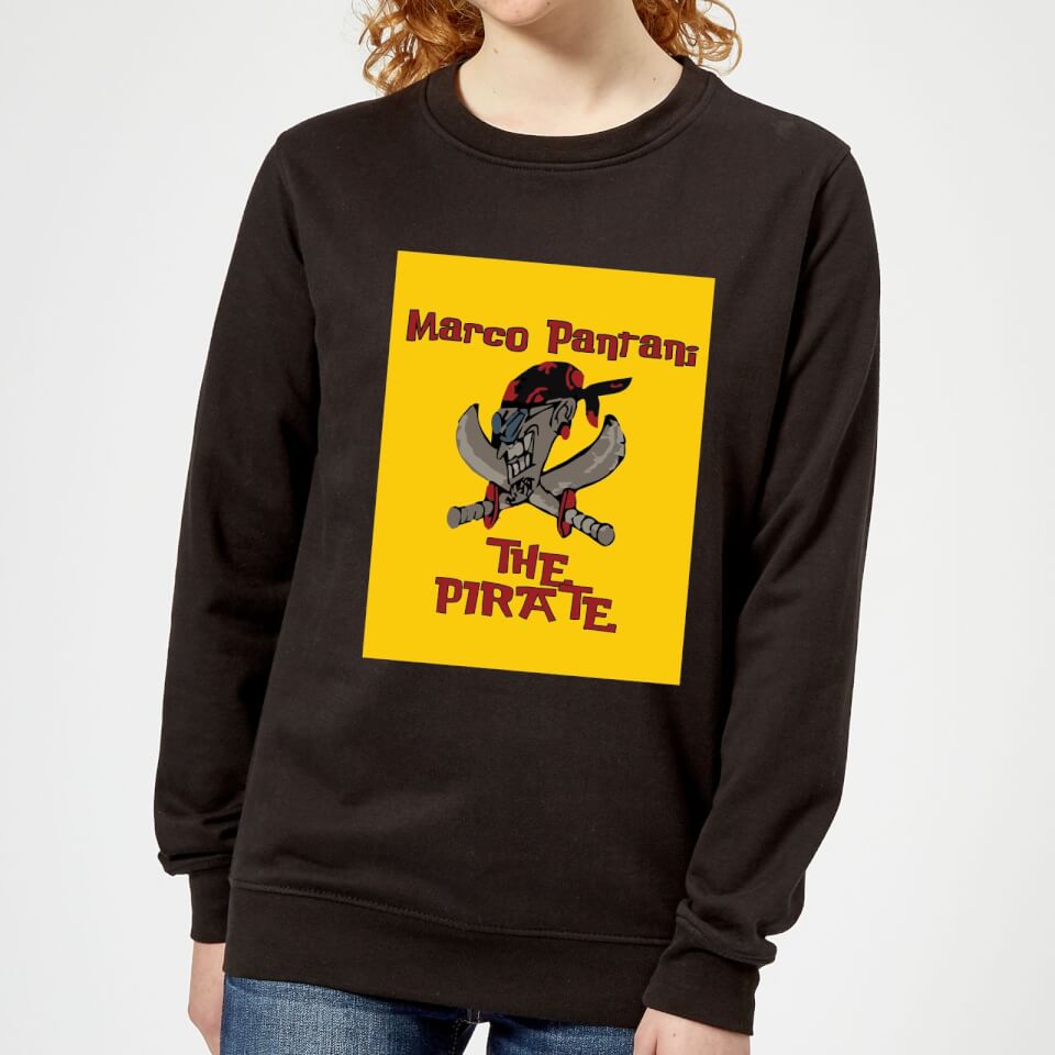 Summit Finish Pantani The Pirate Women's Sweatshirt - Black