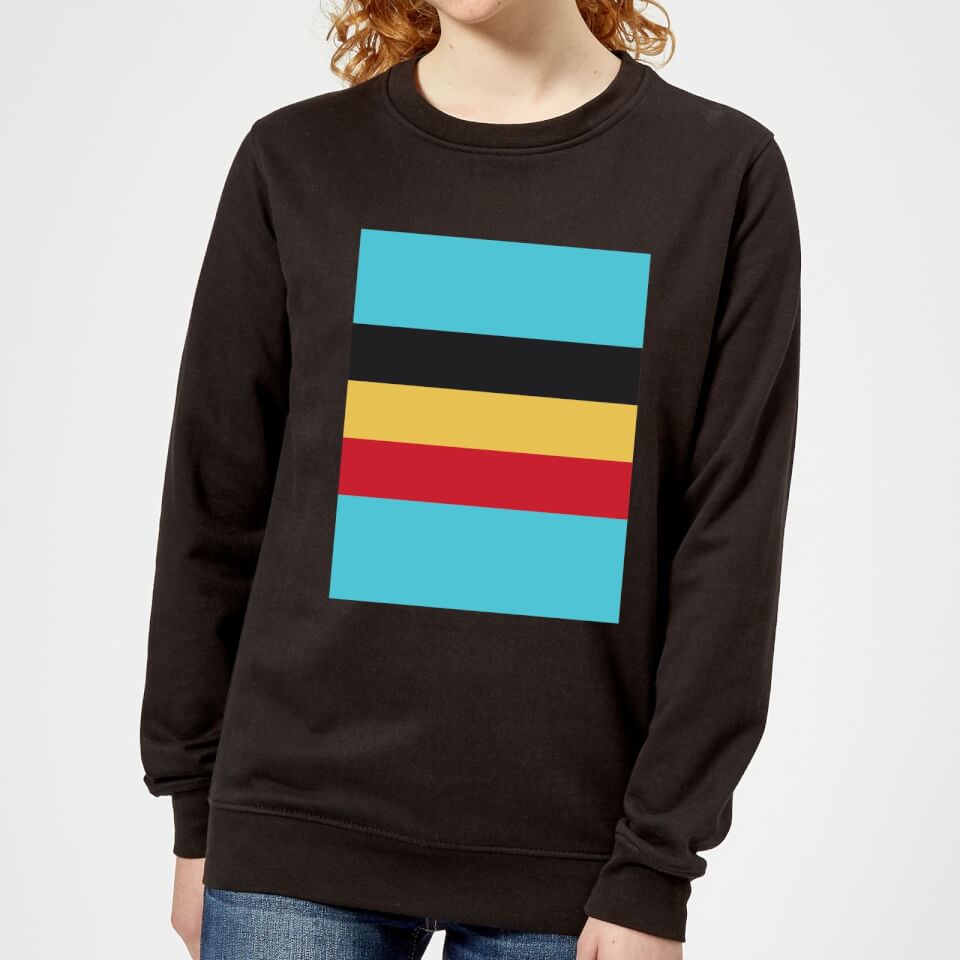 Summit Finish Belgium Flag Women's Sweatshirt - Black