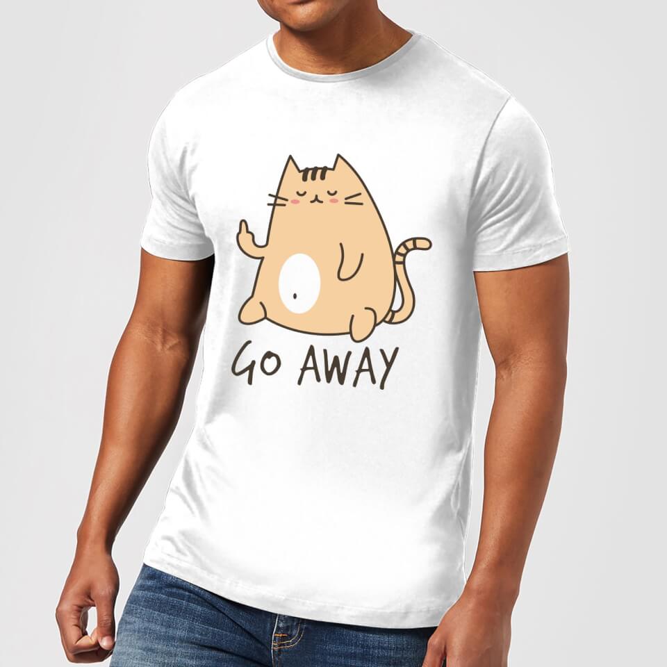 Go Away Men's T-Shirt - White