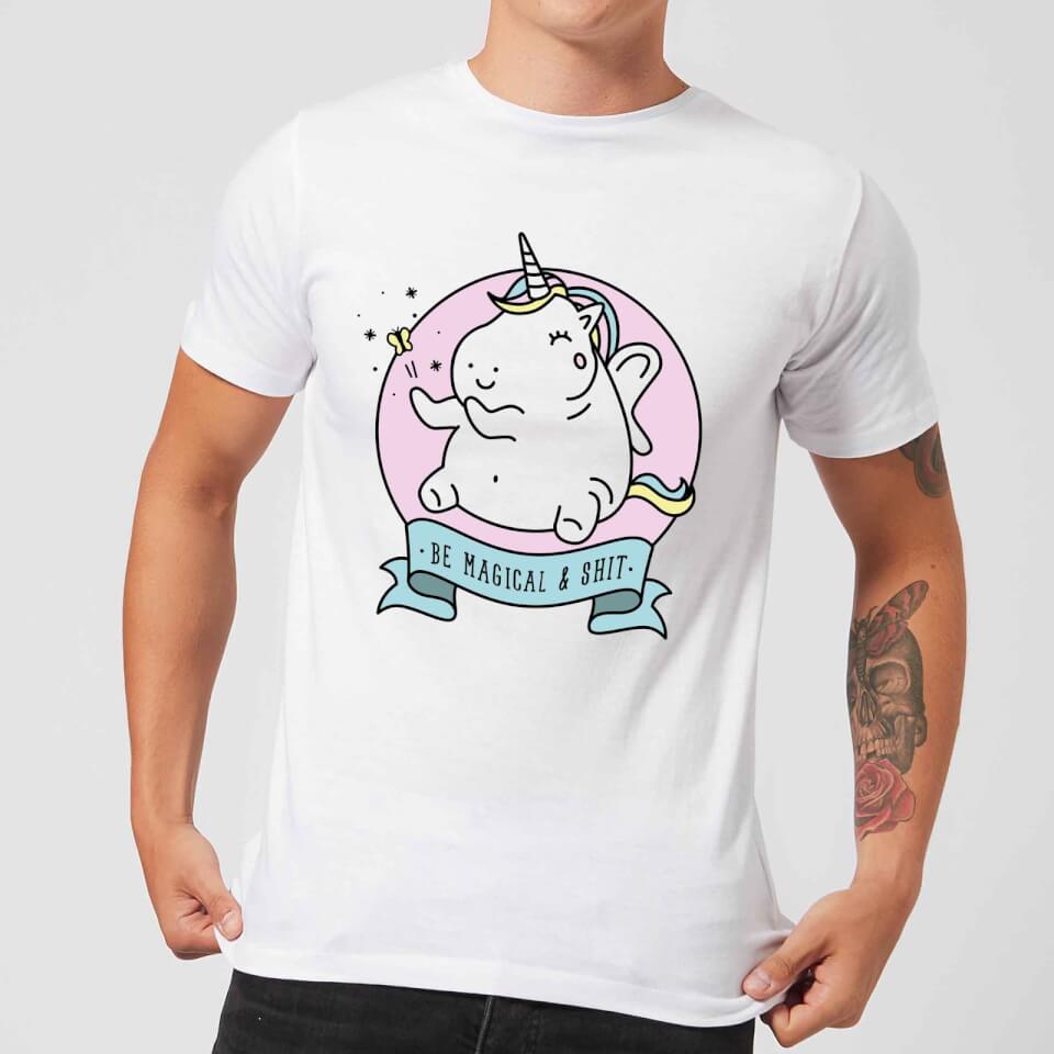 Be Magical & S*** Men's T-Shirt - White