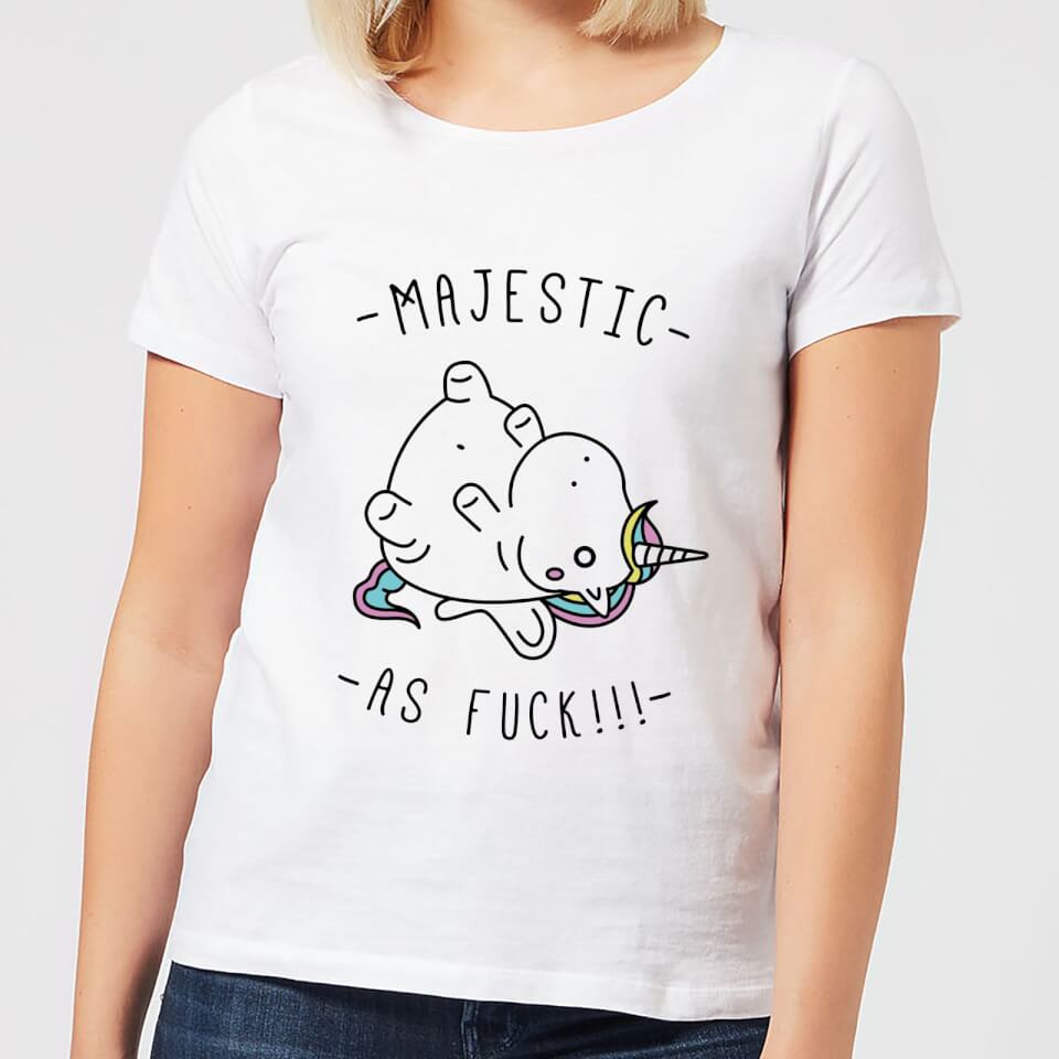 Majestic As F*** Women's T-Shirt - White