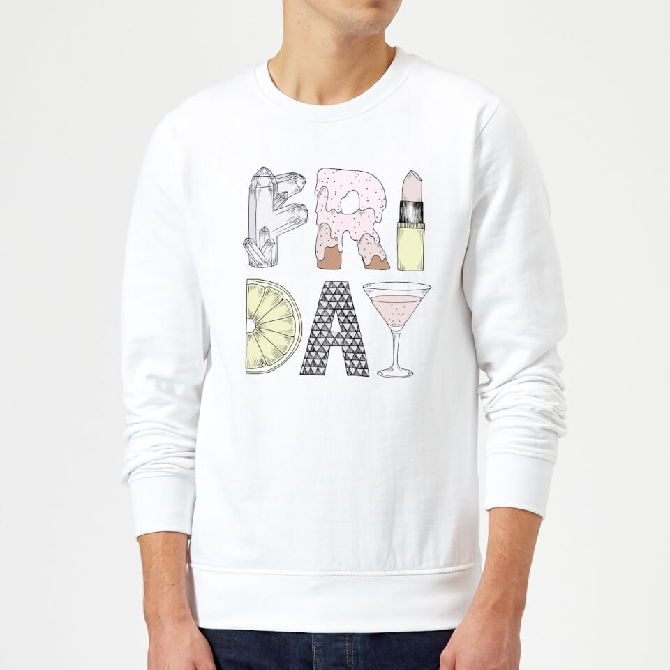 Barlena Friday Sweatshirt - White