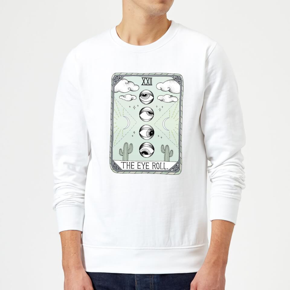 Barlena The Eyeroll Sweatshirt - White