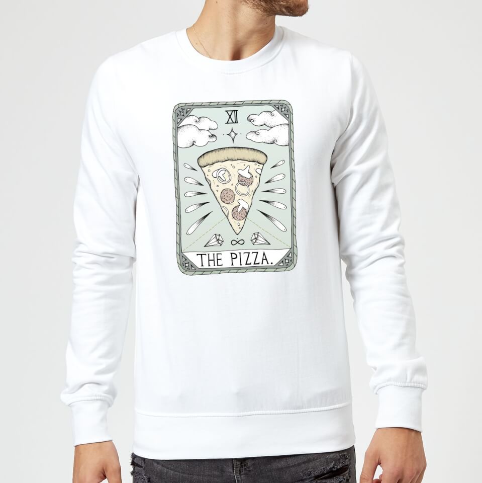 Barlena The Pizza Sweatshirt - White