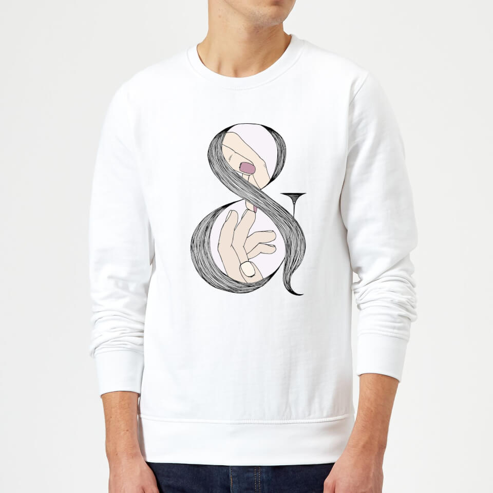 Barlena Me & You Sweatshirt - White