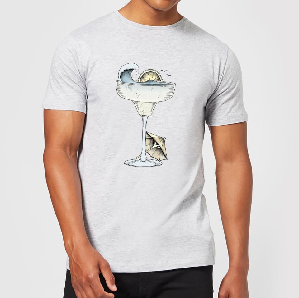 Barlena Summer Cocktail Men's T-Shirt - Grey