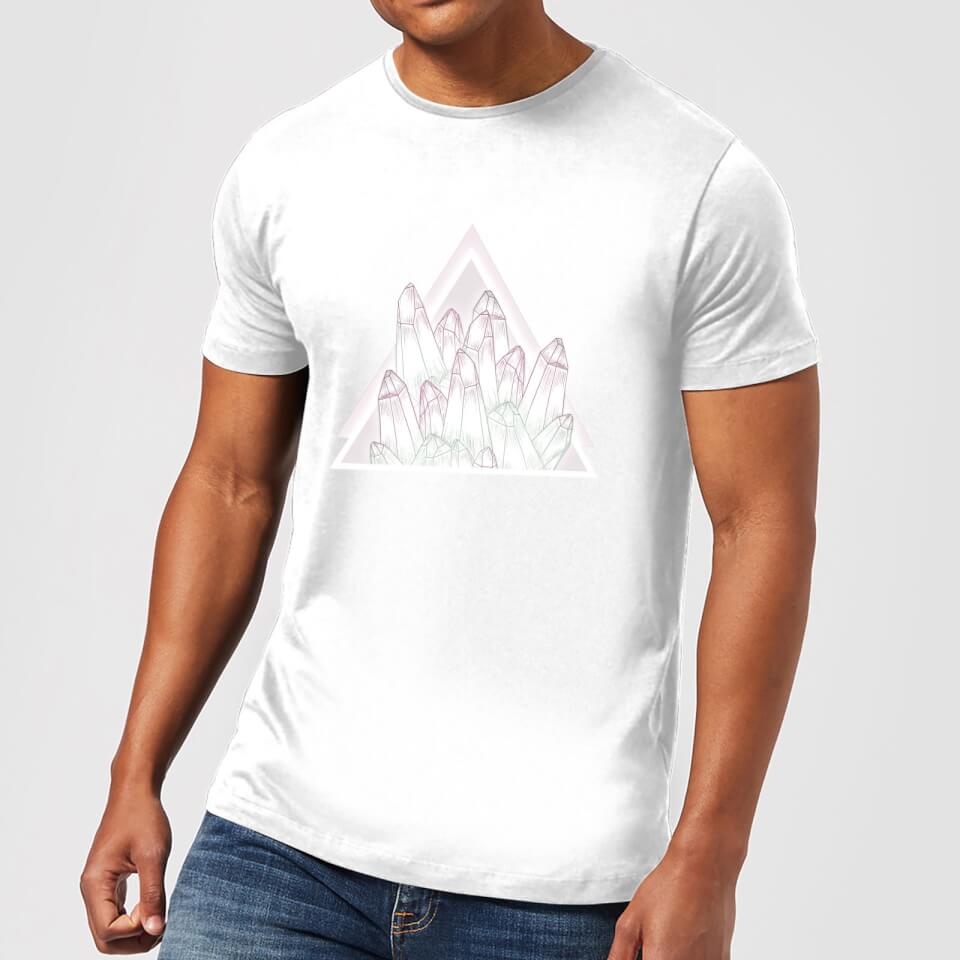 Barlena Crystals Men's T-Shirt - White